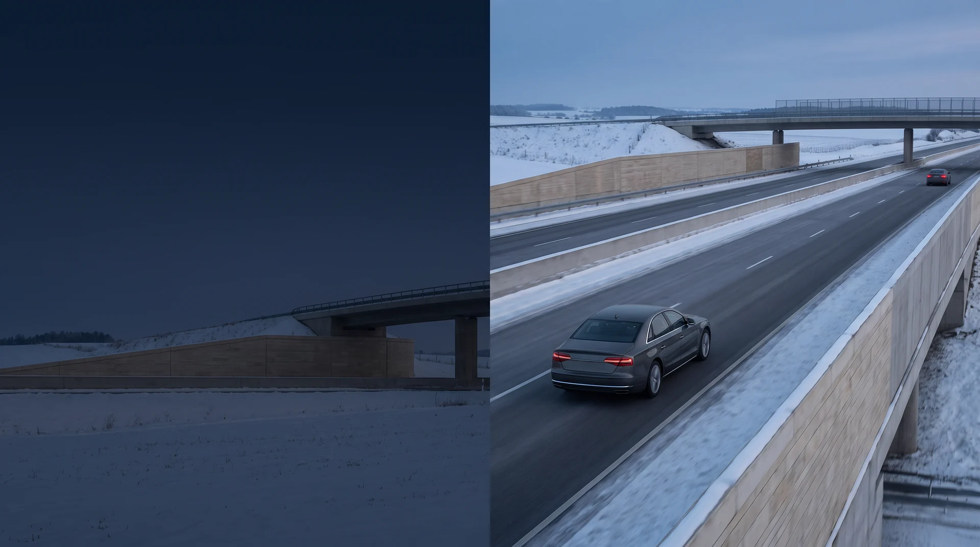 Mobilité privée sur le corridor Québec—Montréal.