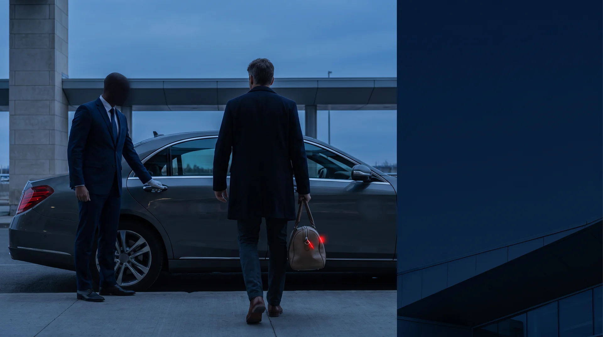 Prise en charge privée à l’arrivée à Québec.